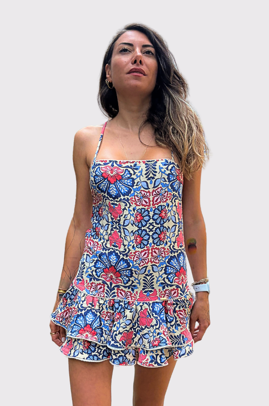 Sundust Ruffle Elbise