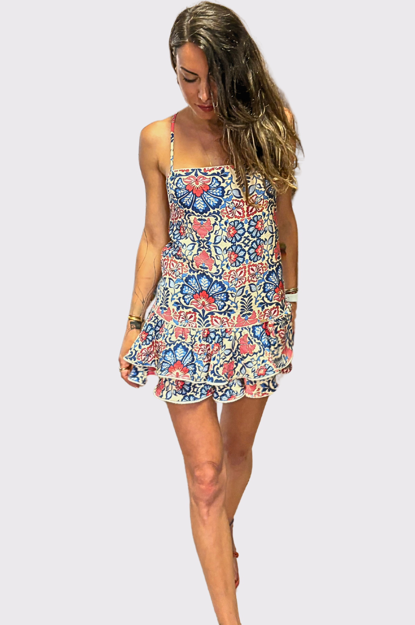 Sundust Ruffle Elbise